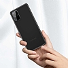 Eiroo Ghost Thin Samsung Galaxy S20 Ultra Siyah nce Rubber Klf - Resim: 1