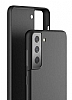 Eiroo Ghost Thin Samsung Galaxy S21 Plus Siyah nce Rubber Klf - Resim: 5