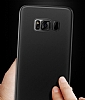 Eiroo Ghost Thin Samsung Galaxy S8 Plus Ultra nce effaf Siyah Rubber Klf - Resim: 3