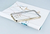 Eiroo Glace General Mobile GM 5 Plus Tal Gold Kenarl effaf Silikon Klf - Resim: 2
