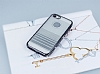 Eiroo Glace iPhone SE / 5 / 5S Siyah Tal Kenarl effaf Silikon Klf - Resim: 2
