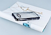Eiroo Glace Samsung Galaxy J1 Ace Siyah Tal Kenarl effaf Silikon Klf - Resim: 2