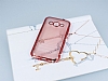 Eiroo Glace Samsung Galaxy J2 Krmz Tal Kenarl effaf Silikon Klf - Resim: 2