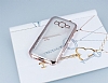 Eiroo Glace Samsung Galaxy J2 Rose Gold Tal Kenarl effaf Silikon Klf - Resim: 1