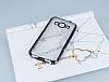 Eiroo Glace Samsung Galaxy J2 Siyah Tal Kenarl effaf Silikon Klf - Resim: 1