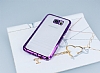 Eiroo Glace Samsung Galaxy Note 5 Mor Tal Kenarl effaf Silikon Klf - Resim: 1