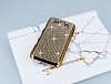 Eiroo Glows Samsung Galaxy E5 Tal Gold Rubber Klf - Resim: 2