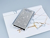 Eiroo Glows Samsung Galaxy E7 Tal Silver Rubber Klf - Resim: 2