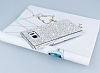 Eiroo Glows Samsung Galaxy Note 5 Tal Silver Rubber Klf - Resim: 2