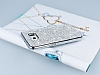 Eiroo Glows Samsung Galaxy S6 Edge Plus Tal Silver Rubber Klf - Resim: 1