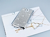 Eiroo Glows Samsung N9000 Galaxy Note 3 Tal Silver Rubber Klf - Resim: 1