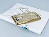 Eiroo Glows LG G3 Tal Gold Rubber Klf - Resim: 2