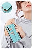 Eiroo Grip Samsung Galaxy S24 Standl Yeil Rubber Klf - Resim: 3