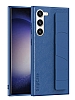Eiroo Grip Samsung Galaxy S24 Standl Lacivert Rubber Klf - Resim: 4