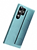 Eiroo Grip Samsung Galaxy S24 Ultra Standl Mavi Rubber Klf - Resim: 2