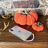 Eiroo Gummy iPhone 7 Plus / 8 Plus Mor Kelebekli Kiiye zel simli effaf Ultra Koruma Klf - Resim: 4