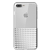 Eiroo Half Glare iPhone 7 Plus / 8 Plus Silver Silikon Klf - Resim: 1