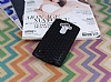 Eiroo Honeycomb LG G4 Siyah Silikon Klf - Resim: 1