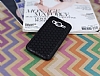 Eiroo Honeycomb Samsung Galaxy J2 Siyah Silikon Klf - Resim: 1