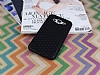 Eiroo Honeycomb Samsung Galaxy J5 Siyah Silikon Klf - Resim: 1
