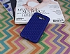 Eiroo Honeycomb Samsung Galaxy J5 Lacivert Silikon Klf - Resim: 1