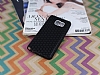 Eiroo Honeycomb Samsung Galaxy Note 5 Siyah Silikon Klf - Resim: 1