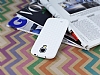 Eiroo Honeycomb Samsung i9500 Galaxy S4 Beyaz Silikon Klf - Resim: 2