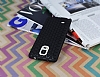 Eiroo Honeycomb Samsung N9100 Galaxy Note 4 Siyah Silikon Klf - Resim: 2