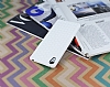 Eiroo Honeycomb Sony Xperia Z3 Plus Beyaz Silikon Klf - Resim: 2