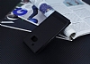 HTC 10 Gizli Mknatsl Yan Kapakl Siyah Deri Klf - Resim: 2