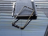 Eiroo HTC Desire 620 Gold izgili Siyah Metal Bumper Klf - Resim: 2