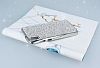 Eiroo HTC Desire 828 Tal Silver Silikon Klf - Resim: 2