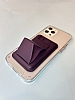 Eiroo iPhone 12 Mor Kartlkl Standl Ultra Koruma Klf - Resim: 3