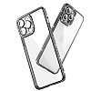 Eiroo iPhone 12 Pro Kamera Korumal Tal Lila Silikon Klf - Resim: 2