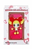 Eiroo iPhone 4 / 4S Aynal Pembe Sert Parlak Rubber Klf - Resim: 1