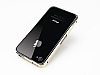 Eiroo iPhone 4 / 4S Gold Metal Bumper Klf - Resim: 4
