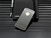 Eiroo iPhone SE / 5 /5S ift Katmanl Dark Silver Metal Klf - Resim: 1