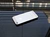 Eiroo iPhone SE / 5 / 5S Dark Silver Metal Bumper Klf - Resim: 2