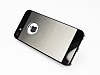 Eiroo iPhone SE / 5 / 5S Dark Silver Metal Klf - Resim: 2