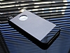 Eiroo iPhone SE / 5 / 5S Dark Silver Metal Klf - Resim: 3