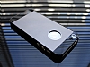 Eiroo iPhone SE / 5 / 5S Dark Silver Metal Klf - Resim: 4