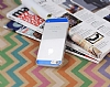 Eiroo iPhone SE / 5 / 5S Mavi erit Silikon Klf - Resim: 2