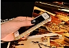 Eiroo iPhone SE / 5 / 5S Tal Snake Bumper ereve Gold Klf - Resim: 8