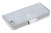 Eiroo iPhone SE / 5 / 5S Tal Czdanl Silver Deri Klf - Resim: 1