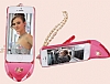 Eiroo iPhone SE / 5 / 5S Topuklu Ayakkab Tal Standl Mor Klf - Resim: 4