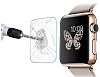 Eiroo Apple Watch Tempered Glass Cam Ekran Koruyucu (42 mm) - Resim: 4