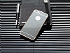 Eiroo iPhone 6 / 6S ift Katmanl Dark Silver Metal Klf - Resim: 2