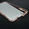 Eiroo iPhone 6 / 6S Tal Snake Bumper ereve Rose Gold Klf - Resim: 2