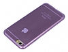 iPhone 6 / 6S Ultra nce effaf Mor Silikon Klf - Resim: 2