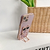 Eiroo iPhone 7 / 8 Bulldog Standl Beyaz Silikon Klf - Resim: 1